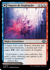 Ímpeto de Inspiração / Rush of Inspiration - Magic: The Gathering - MoxLand